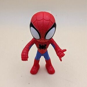Marvel Hasbro Spider-Man Mini Action Figure Red Blue V-3625C 2.5 Inch